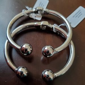 Beautiful Silver Bangles NWT
